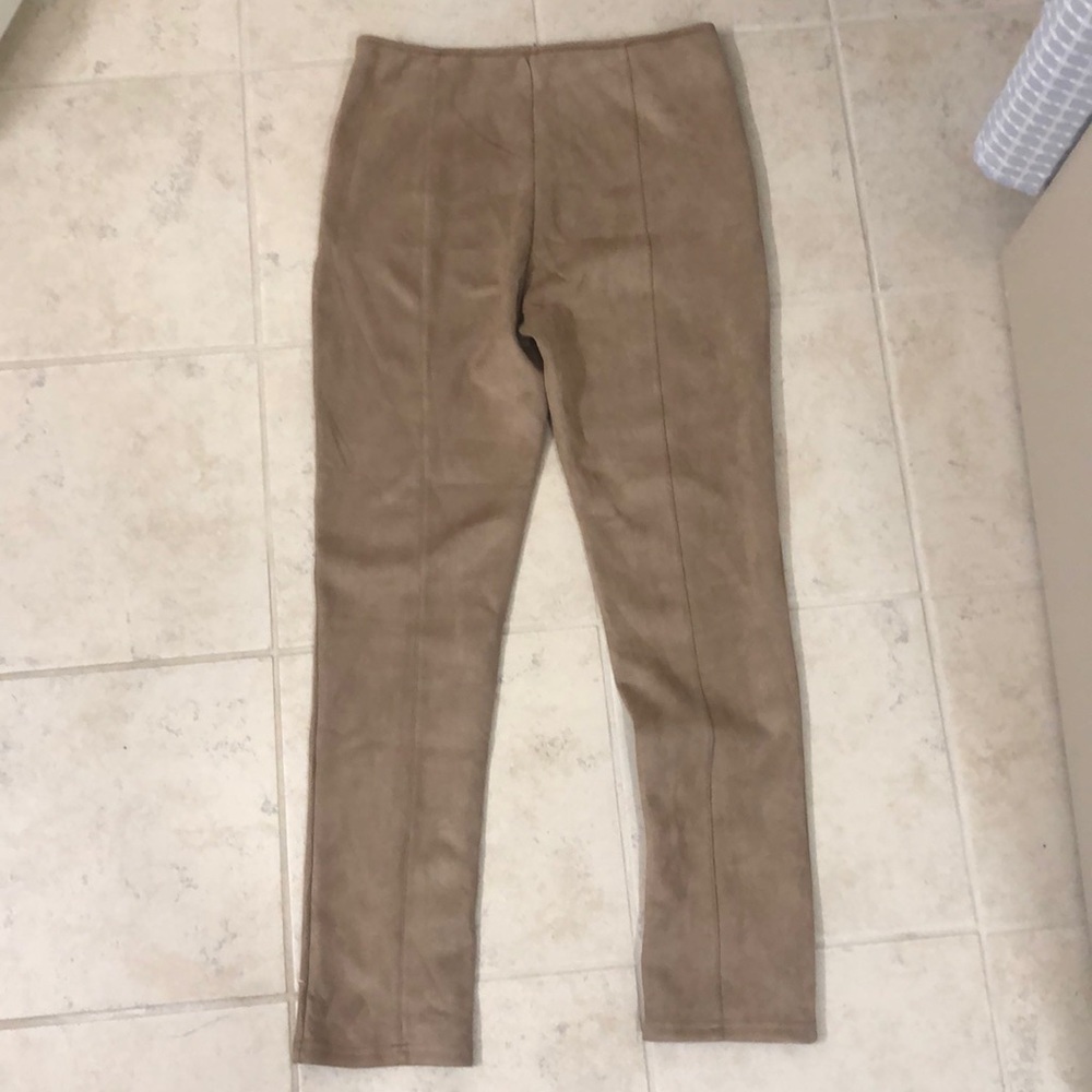Tan Suede Pants *Never Worn*